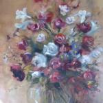 Myslik Jan - Colourful bouquet in glass vase