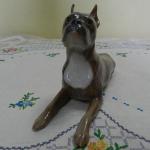 Porcelain Dog Figurine - porcelain - 1930