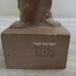 Ceramic Figurine - Man - ceramics, burnt clay - 1932