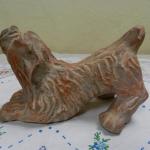 Porcelain Dog Figurine - ceramics, terracotta - 1927