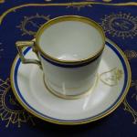 Cup and Saucer - porcelain - 1818
