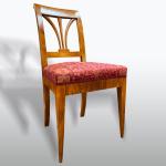 Four Chairs - solid wood - 1840