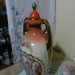 Porcelain Vase with Lid - porcelain - 1900