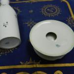 Vase from Porcelain - porcelain, white porcelain - Royal Dux - 1960