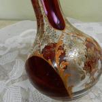 Vase - glass, ruby glass - 1850