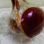 Vase - glass, ruby glass - 1850