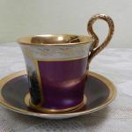 Cup and Saucer - porcelain - 1817