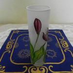 Vase - glass - 1950