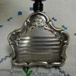silver perfume bottle - silver - 1930