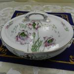 Terrine - porcelain, painted porcelain - 1850