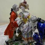 Porcelain Group of Figures - porcelain - 1850