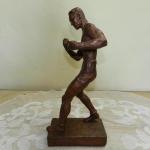 Ceramic Figurine - ceramics, bronze patina - Klement Lorenc - 1941
