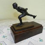 Sculpture - bronze, patinated bronze - Hugo Uher - 1930
