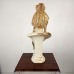 Bust - ceramics - Bernard Bloch, Dub u Teplic - 1900