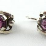 Earrings - silver - 1960