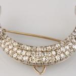 Brilliant Brooch - gold, diamond - 1890