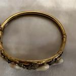 Gold Bracelet - gold, diamond - 1920