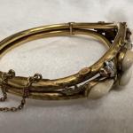 Gold Bracelet - gold, diamond - 1920
