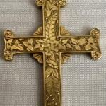 Cross Pendant - gold - 1890