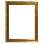 Frame for a large mirror, solid wood, gilded, 1525 x 1230 mm