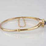 Bracelet - gold, diamond - 1915