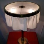 Table Lamp - fabric, brass - Franta An - 1920