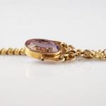 Jewel - gold, amethyst - 1890