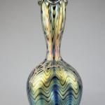 Vase - silver, iridescent glass - Loetz, Kltersk Mln - 1899