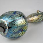 Vase - silver, iridescent glass - Loetz, Kltersk Mln - 1899