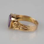 Ring - gold, amethyst - 1880