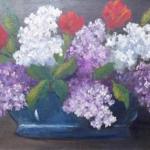 Vasura G. - Still life with flowers and lilacs