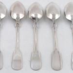Pollak Alfred, Prague - Five Silver Spoons