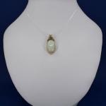 Au 585/1000/ 5.65 g, Australian opal, diamonds