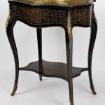 French Tahan Flower Table, 1850