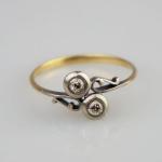 Ring - silver, gold - 1920