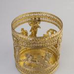 Flacon - brass, glass - 1870