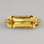 Gold Brooch - gold, diamond - 1880