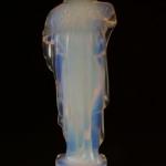 Nude Glass Figurine - opal glass - 1930
