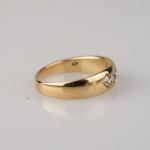 Ring - gold, diamond - 1900