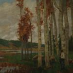Romantic Landscape - Neumann Rudolf František - 1919