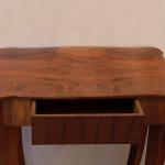 Coffee Table - walnut veneer, French polish - 1850