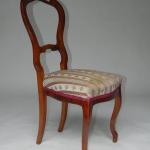 Chair - solid wood, veneer - 1850