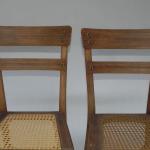 Pair of Chairs - bent wood - Thonet Wien - 1910