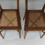 Pair of Chairs - bent wood - Thonet Wien - 1910