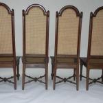 Four Chairs - solid oak - 1830