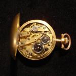 Wristwatch - gold, brilliant cut diamond - 1900