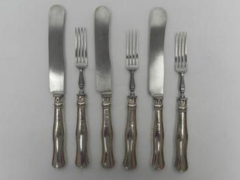 Cutlery Set - silver - 1900