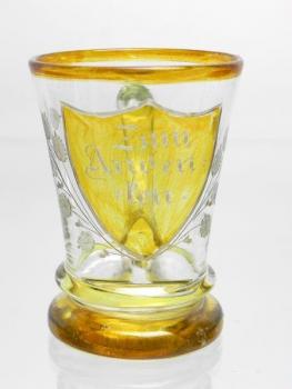 Glass Goblet - clear glass - 1860