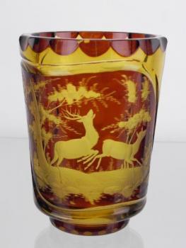 Vase - glass - 1890