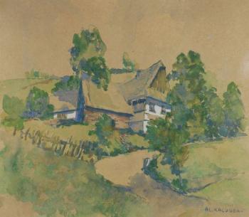 Cottage - Kalvoda Alois (1875 - 1934) - 1915